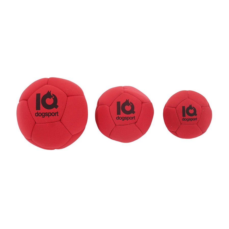 IQ Softball aus Neopren - ideale Bestätigung für Apportiertraining und Junghunde
