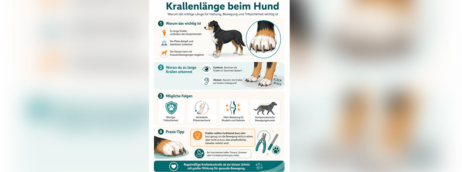 Krallenlänge beim Hund: Kleine Ursache, große Wirkung