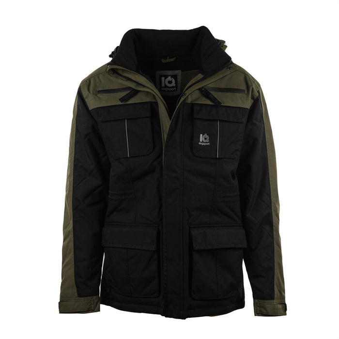 MFJ 3.0 Olive – Wasserdichte Winterjacke Hundesport