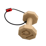 IQ Mini Dumbbell Keychain