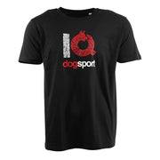 Black T-Shirt mit Slogans