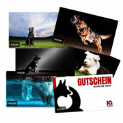 IQ Dogsport Geschenkgutschein für Hundesportbekleidung, Hundesport Weste und Zubehör
