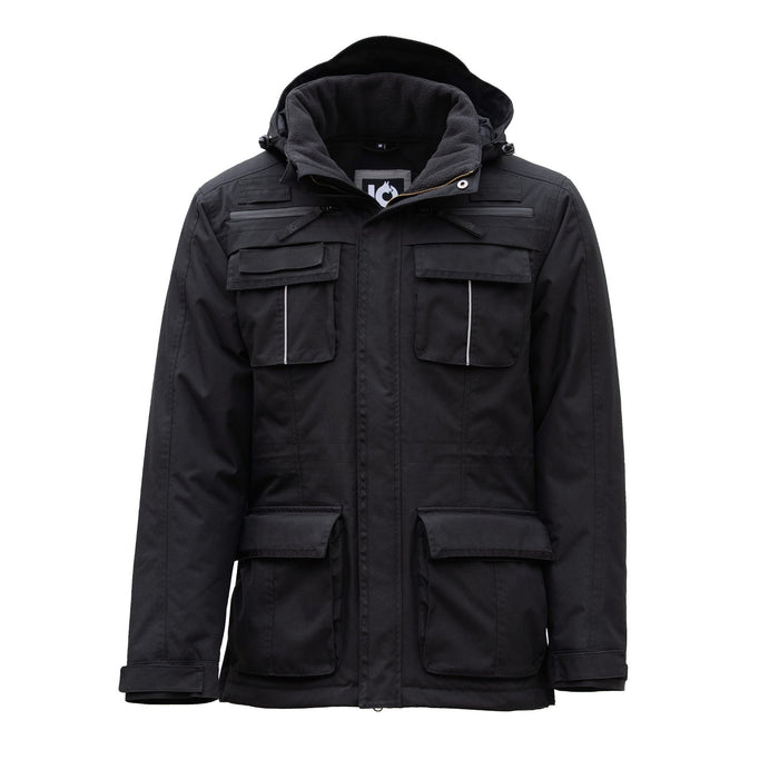 MFJ K9 Pro Schwarz – Tactical Diensthundeführerjacke