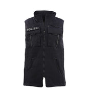 Weste Polizei blau Front