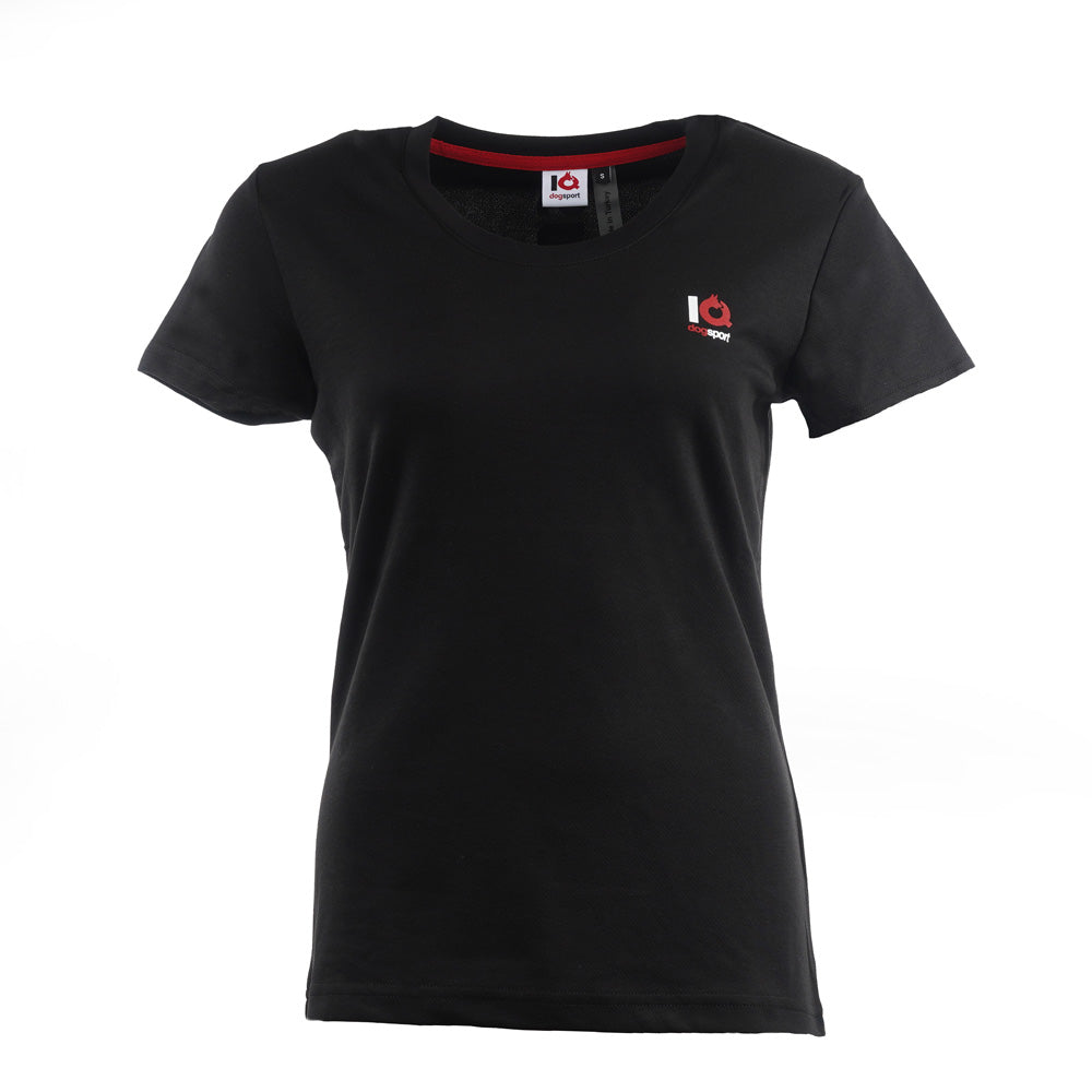 IQ Trainingsshirt Damen mit Rückentasche – Funktionsshirt für Hundetraining & Alltag