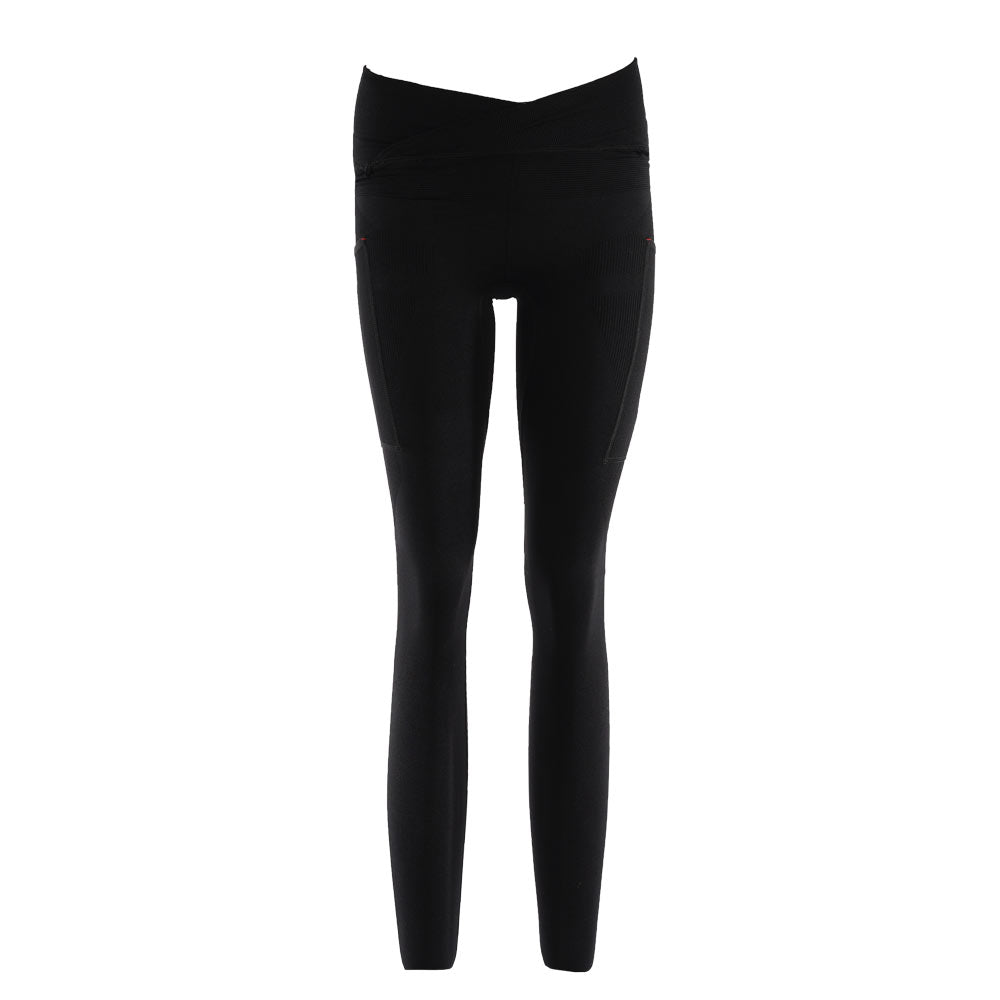 IQ Performance Leggings schwarz – Hundesport Leggings Frontansicht