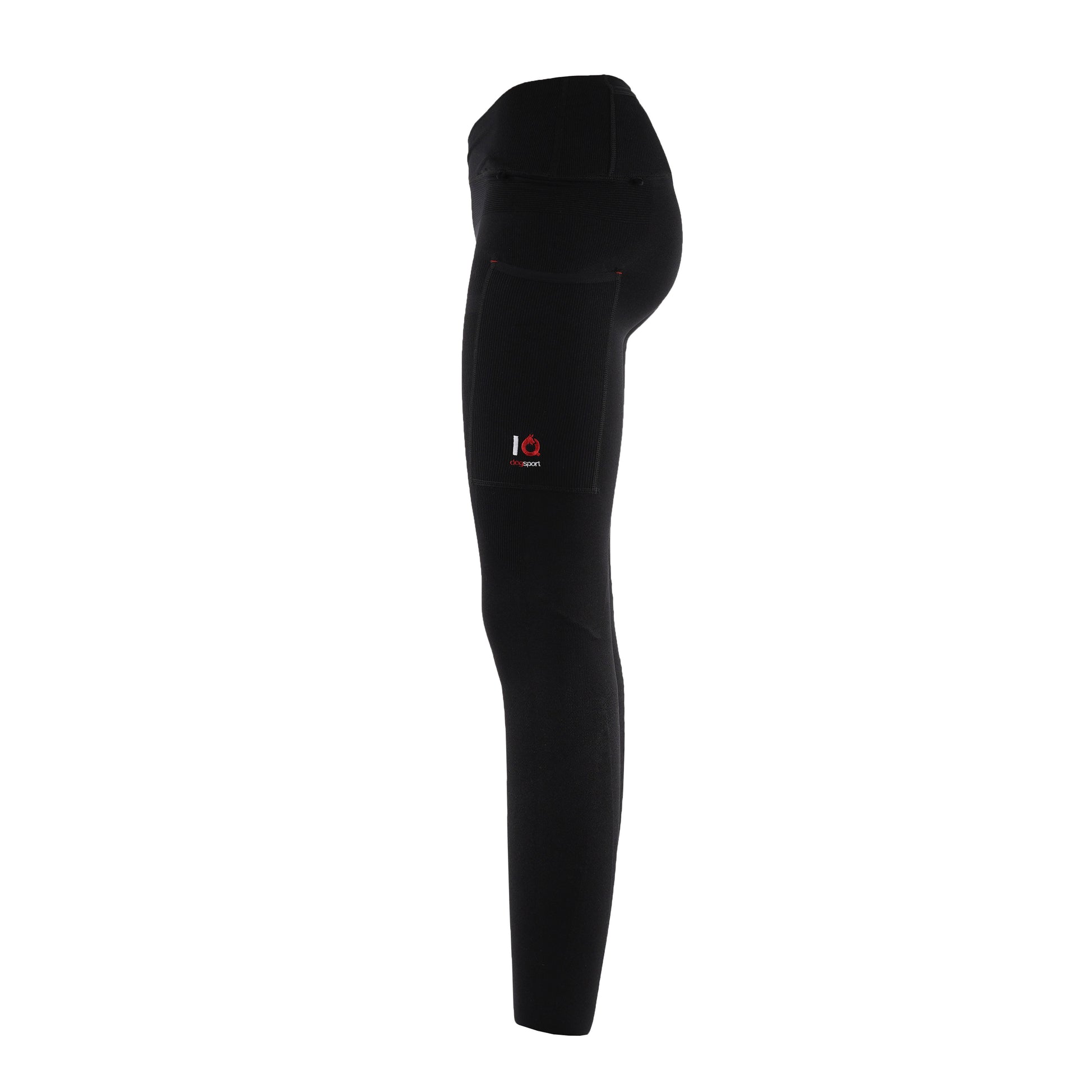 Seitentasche der IQ Performance Leggings für Handy und Futter im Training