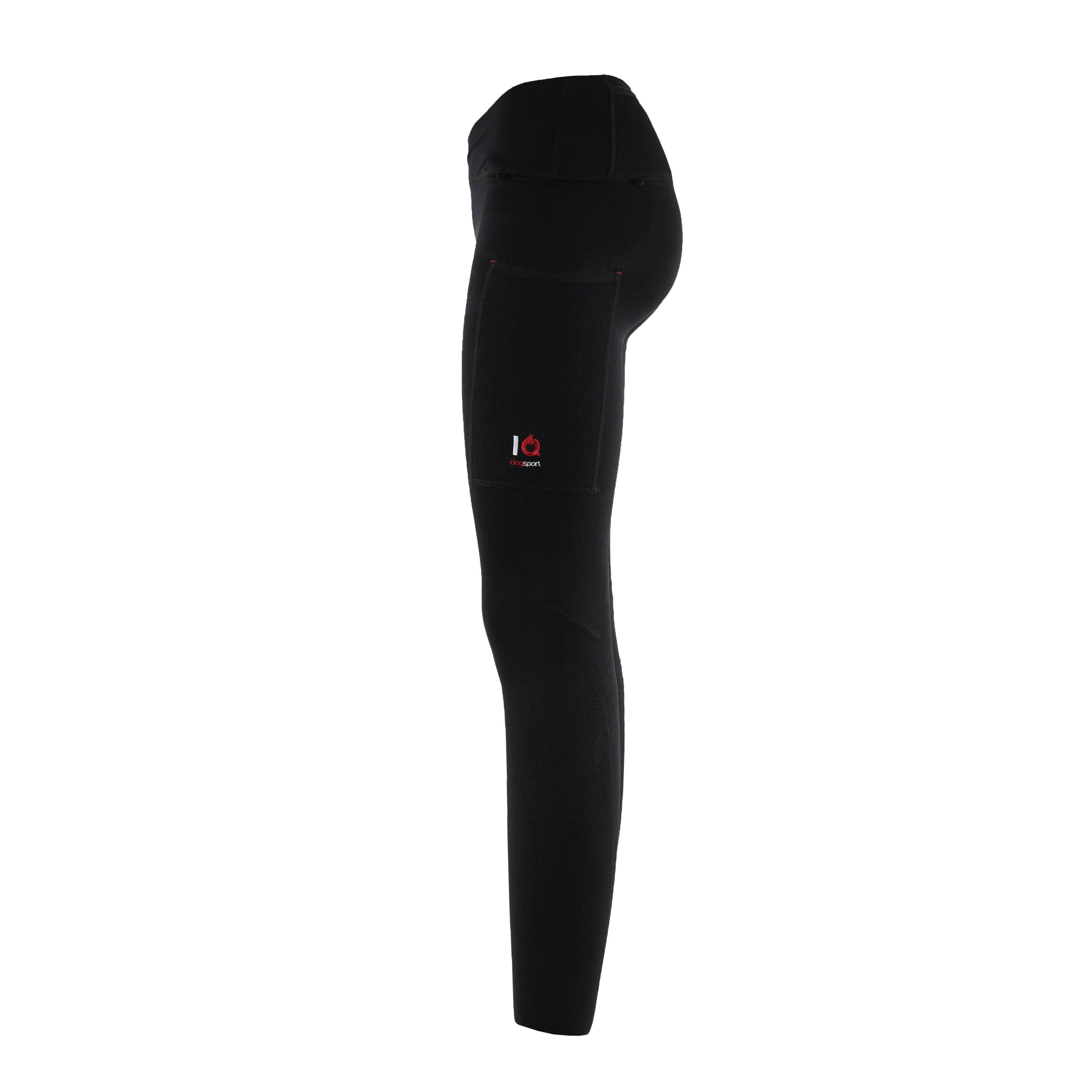 Seitentasche der IQ Performance Leggings für Handy und Futter im Training