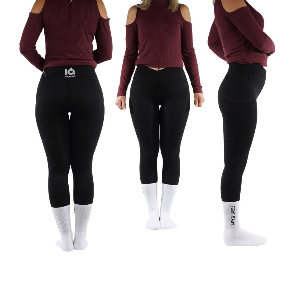 Größenbeispiel IQ Performance Leggings M bei 1.74 cm Größe