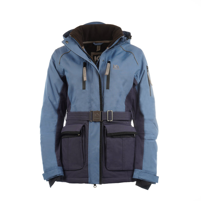 MFJ 3.0 Damen Blau – Wasserdichte Winterjacke Hundesport