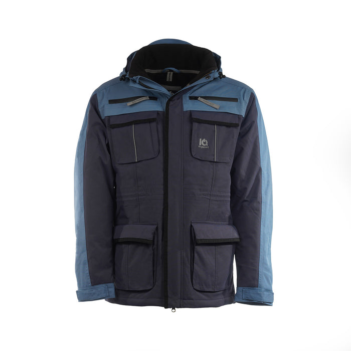 MFJ 3.0 Blau – Wasserdichte Winterjacke Hundesport