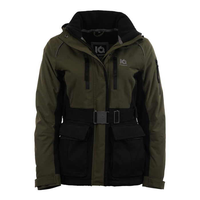 MFJ 3.0 Damen Olive – Wasserdichte Winterjacke Hundesport