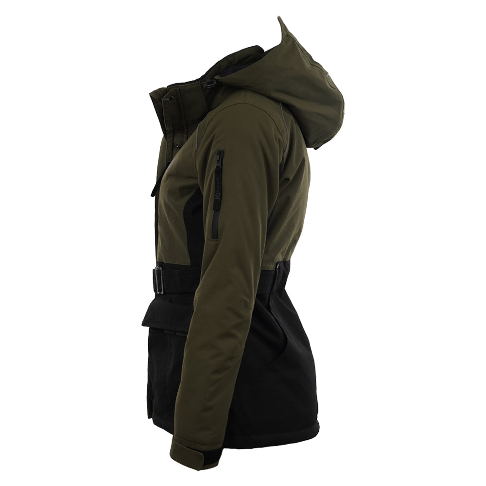 Winterjacke Hundehalter Seitenansicht