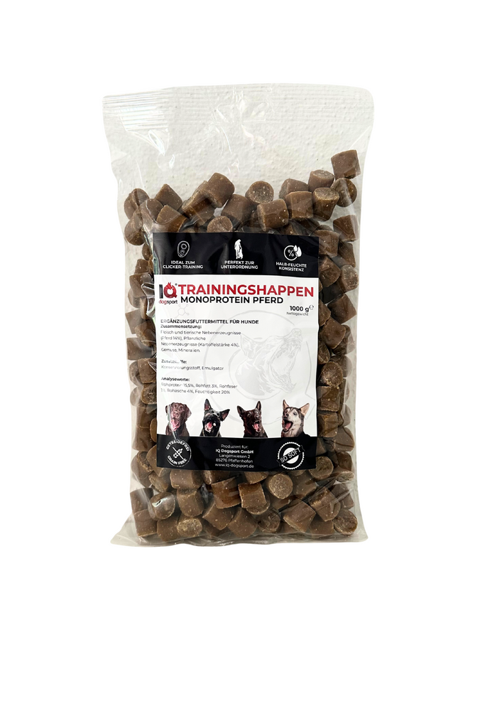 IQ Trainingshappen - Pferd Monoprotein