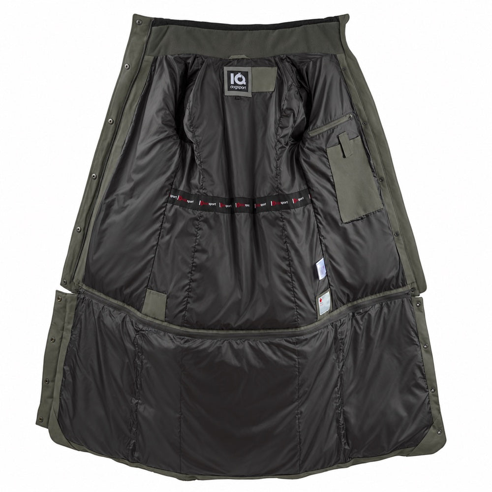 Warme Fütterung des IQ Zip-off Wintermantels Damen – Innenansicht