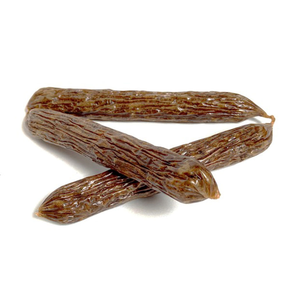 IQ Sticks Ente 10 cm – knackige Fleischsnacks mit Ente im essbaren Collagendarm für Hunde