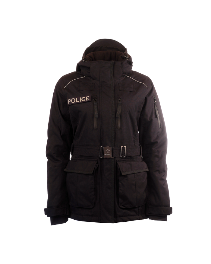 MFJ K9 Pro Damen Schwarz – Tactical Diensthundeführerjacke