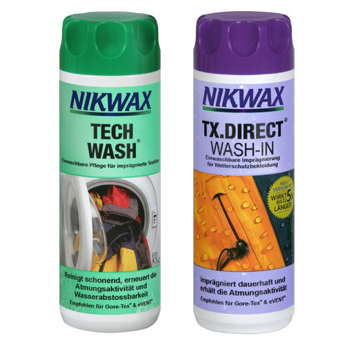 Nikwax Tech Wash & TX.Direct Wash-In