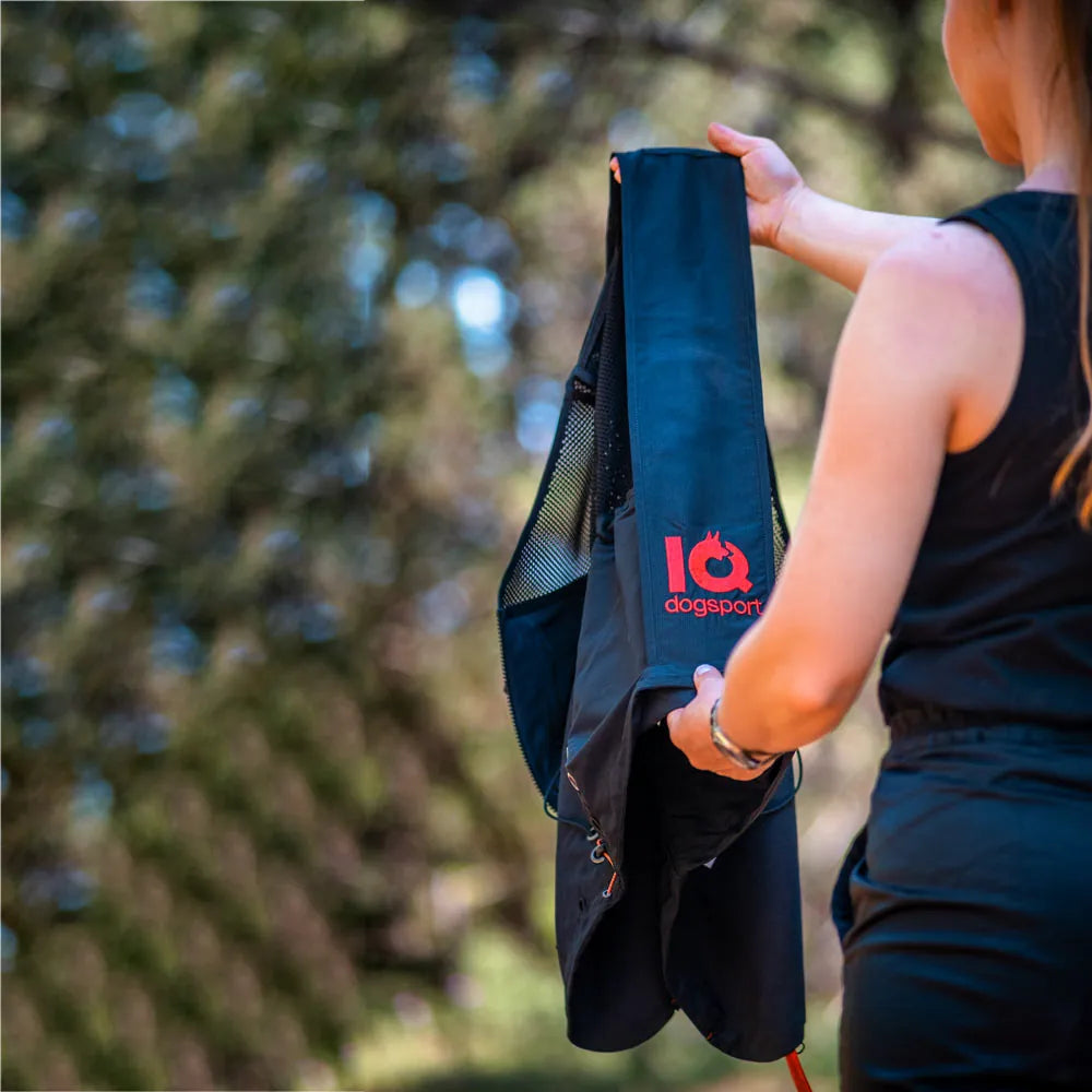 Innenansicht der IQ Sommerweste mit sichtbarem Mesh