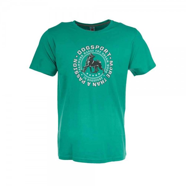 Unisex T-Shirt "Dogsport - More Than A Passion" / Smaragdgrün